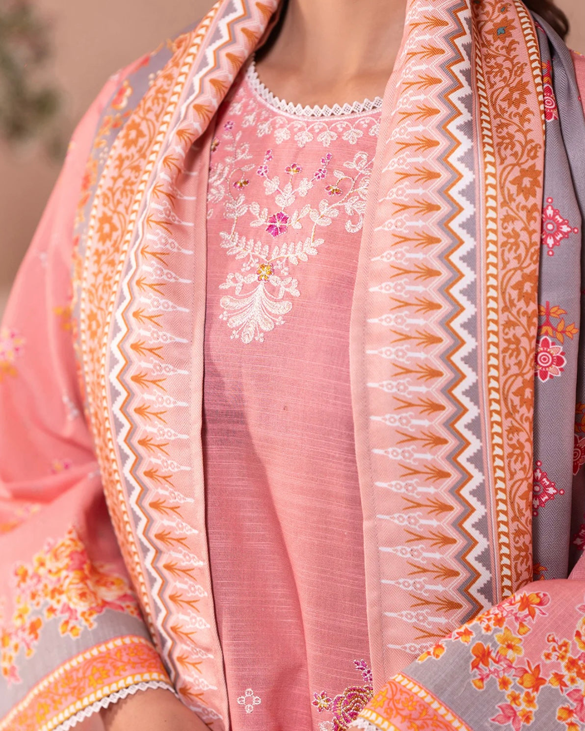 Zellbury | Embroidered Khaddar 3Pc | Design 590