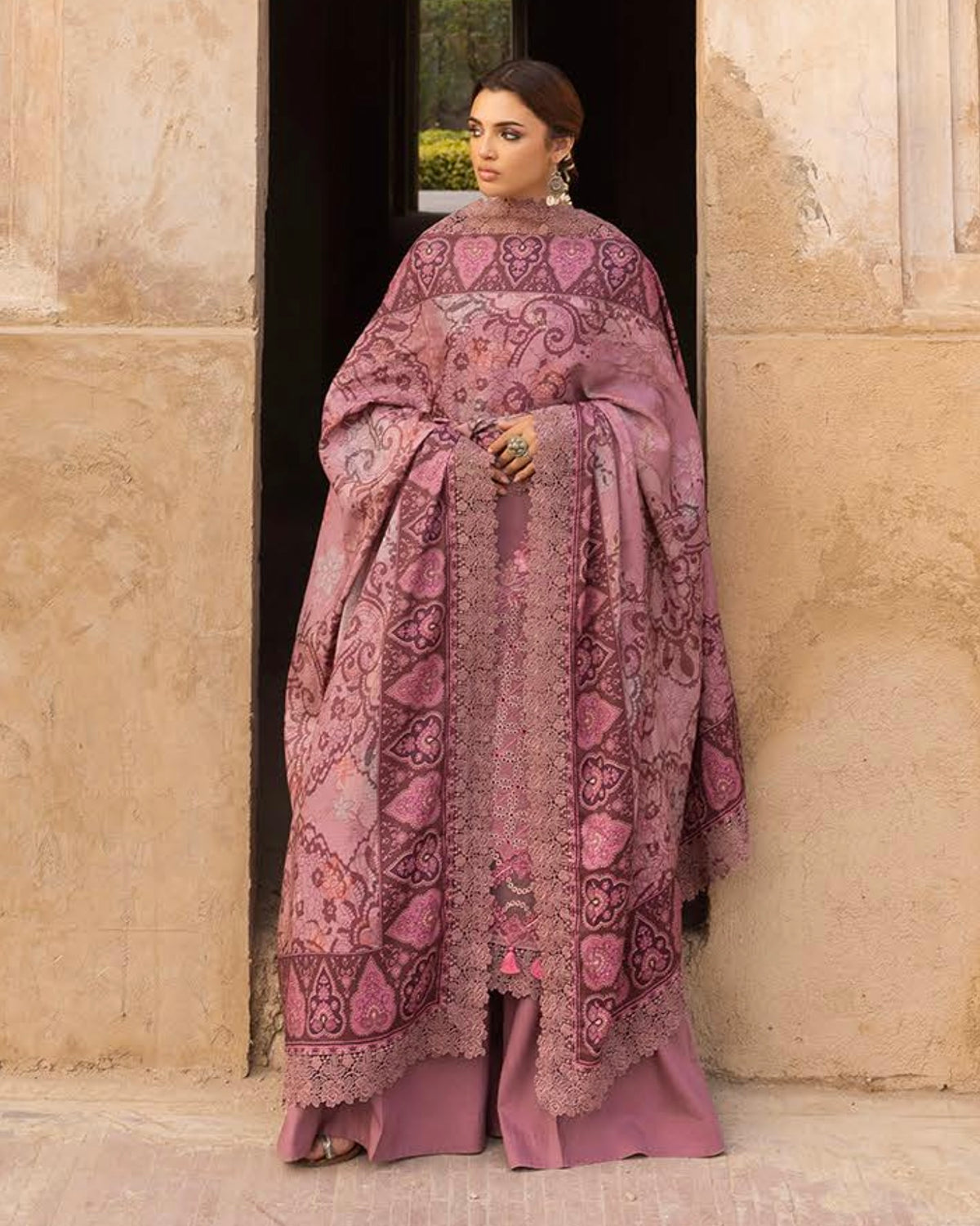 GullJee Shah Bano | Embroidered Linen | Design 5