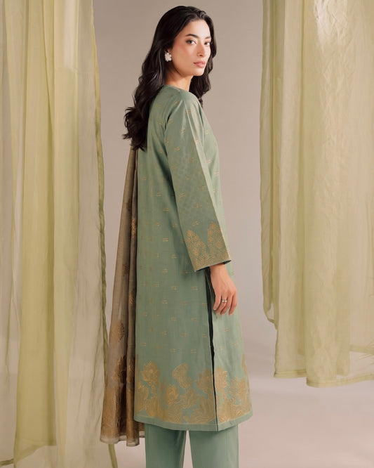 Gullerukh Banarsi | Jacquard Linen | Design 5