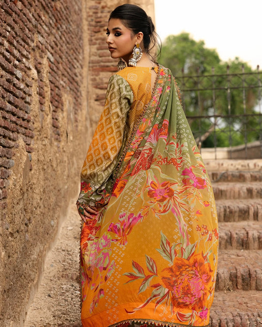 Charizma Chunri | Lawn Collection | Design 5