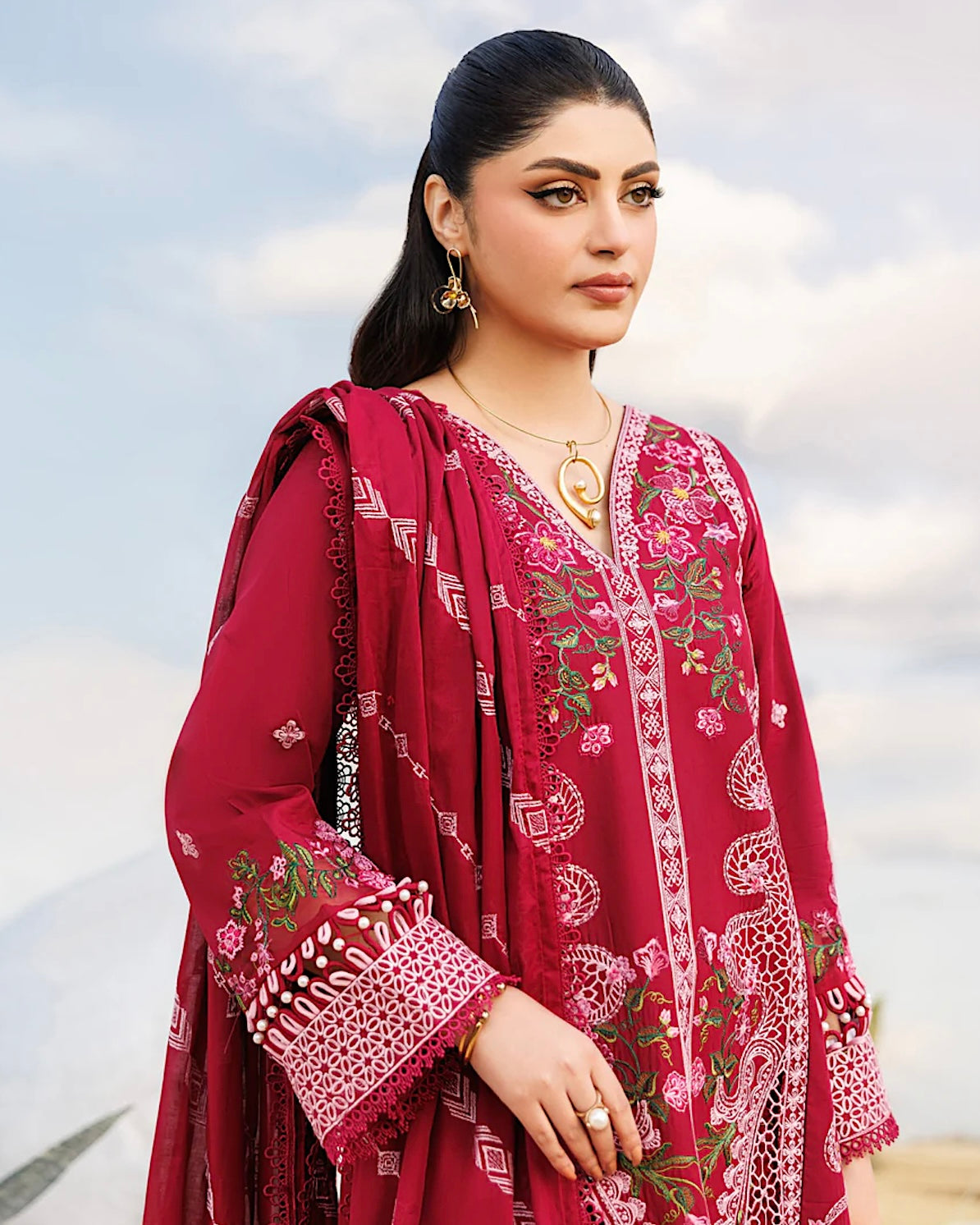 Parishay Shangrila Vol 2 | Embroidered Luxury Lawn | Design 5