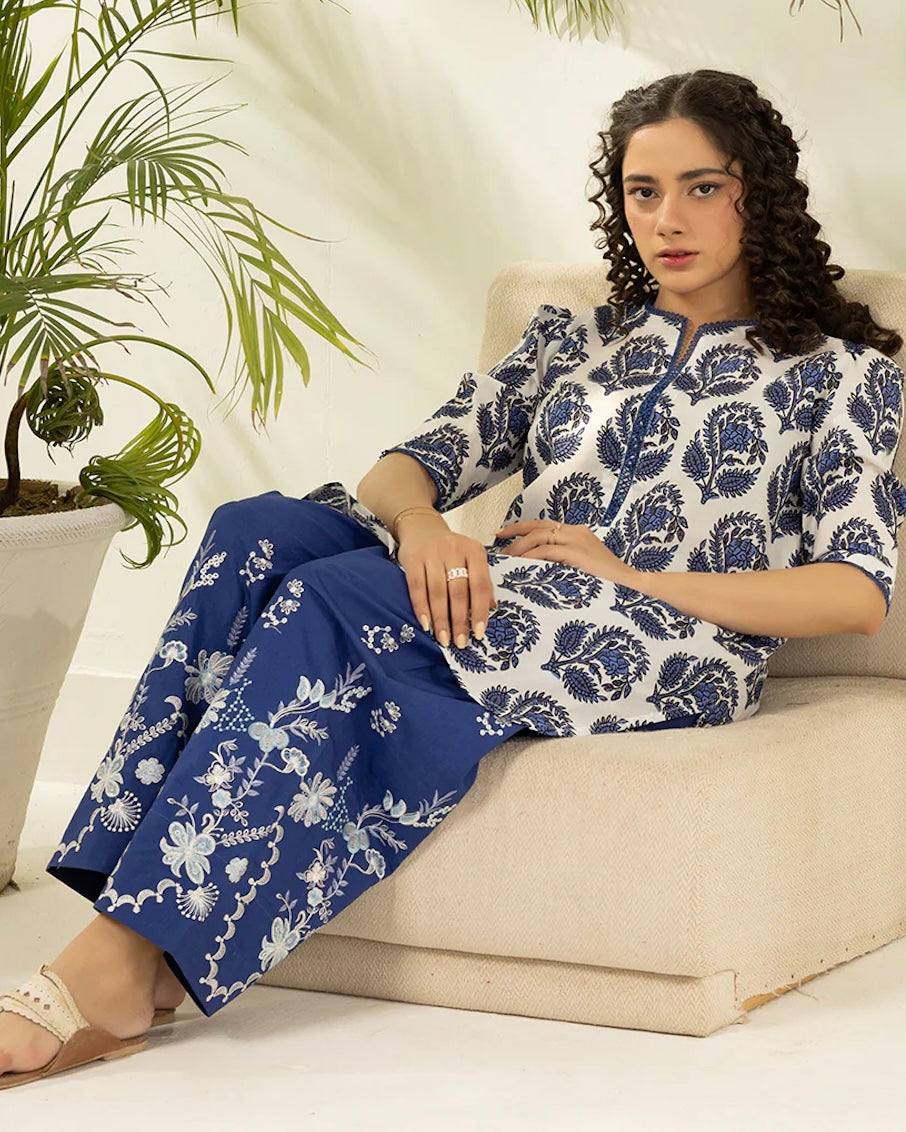 Zellbury | Embroidered Lawn 2pc | Design 602