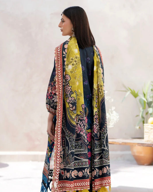 Paltar Mahr Mah | Printed Lawn 3pc | Design 608
