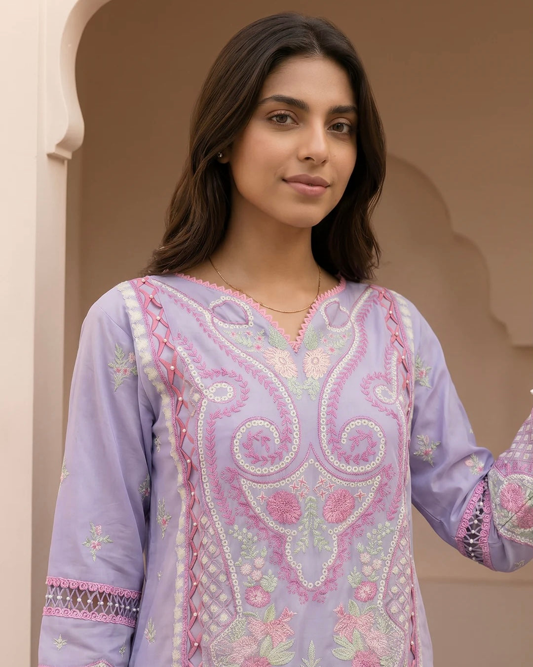 Zellbury Signature | Embroidered Lawn | Design 614