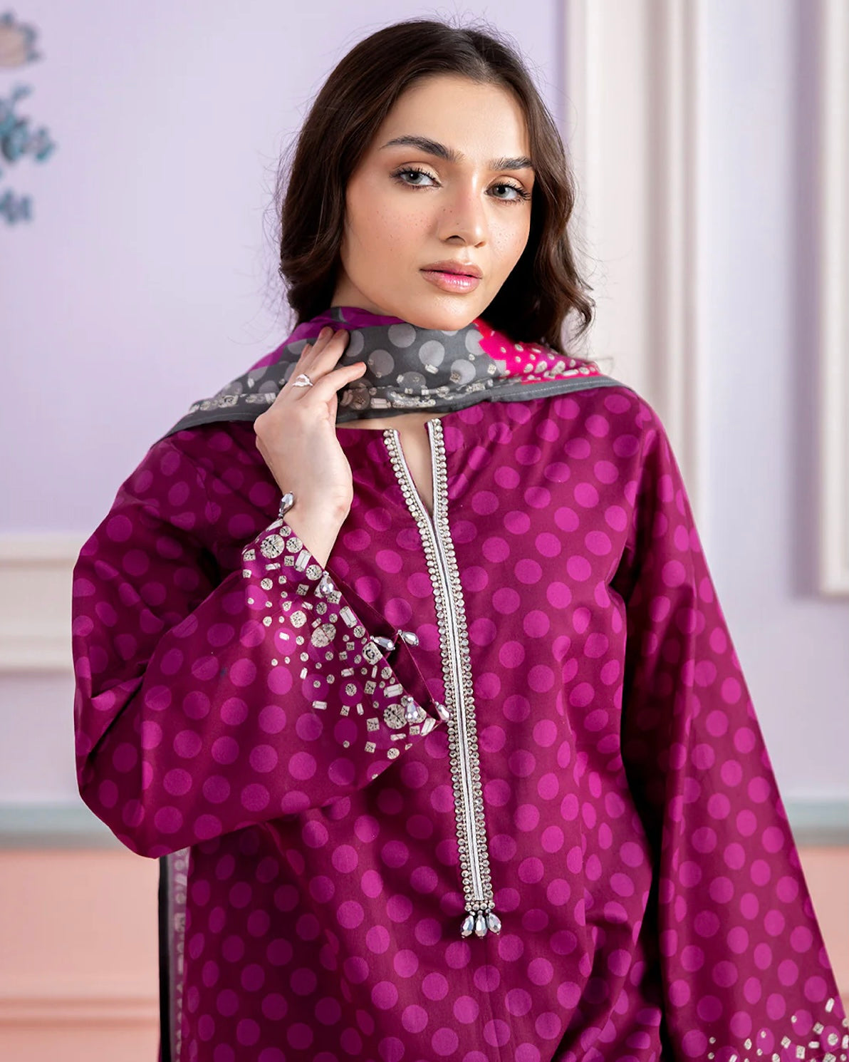 Zellbury | Printed Lawn 3pc | Design 615