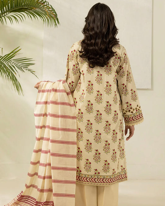 Zellbury | Printed Dobby Lawn 3pc | Design 636
