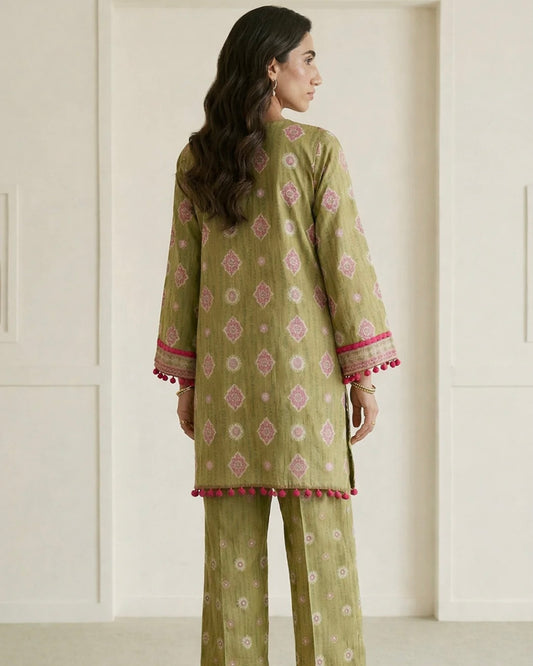 Zellbury | Embroidered Lawn 2pc | Design 673