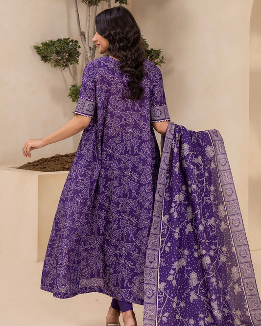 Zellbury | Printed Lawn 3pc | Design 687