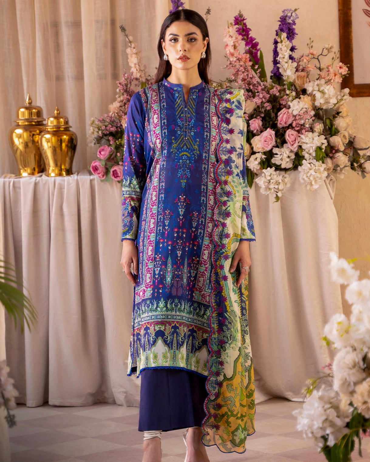 Rang Pasand by GullJee | Design 6 | Embroidered Lawn 3pc