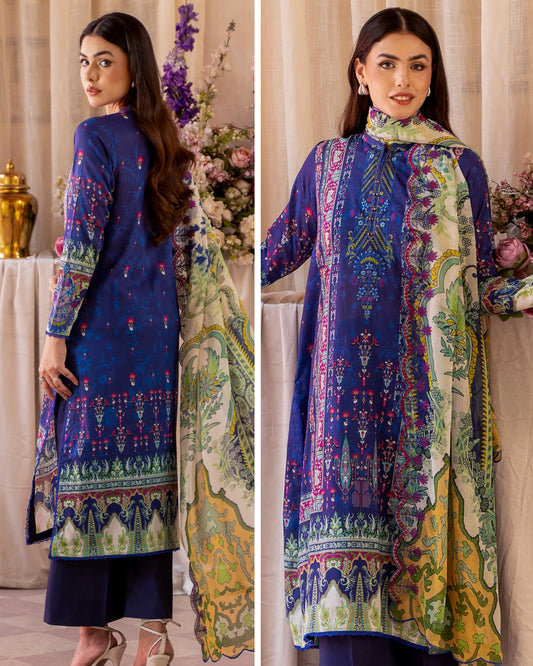 Rang Pasand by GullJee | Design 6 | Embroidered Lawn 3pc