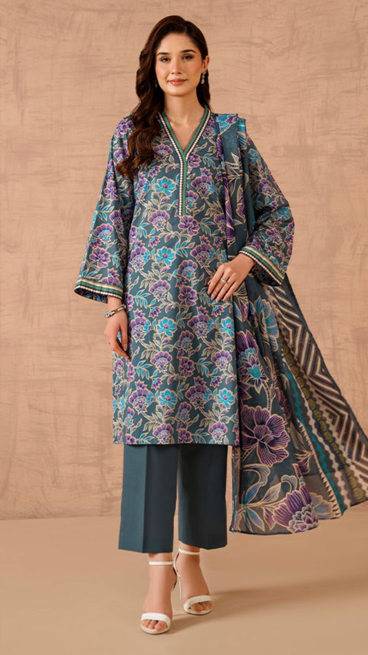 Nishat Vol 8 | Lawn 3pc | Design 6