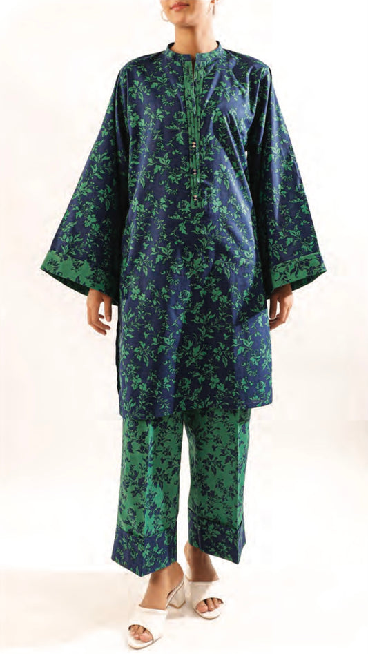 Saya 2pc Printed Lawn | Design 6