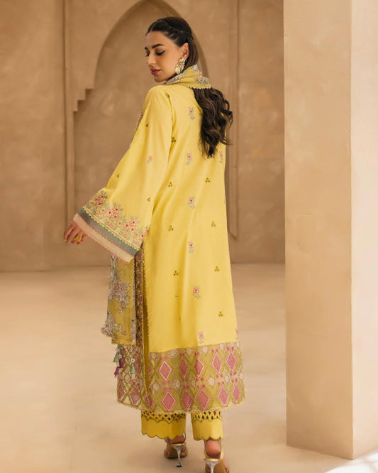 GullJee Sitara Noor | Embroidered Lawn | Design 6