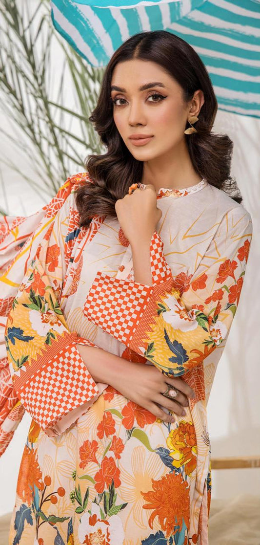 GullJee Design 6 | Embroidered Trouser