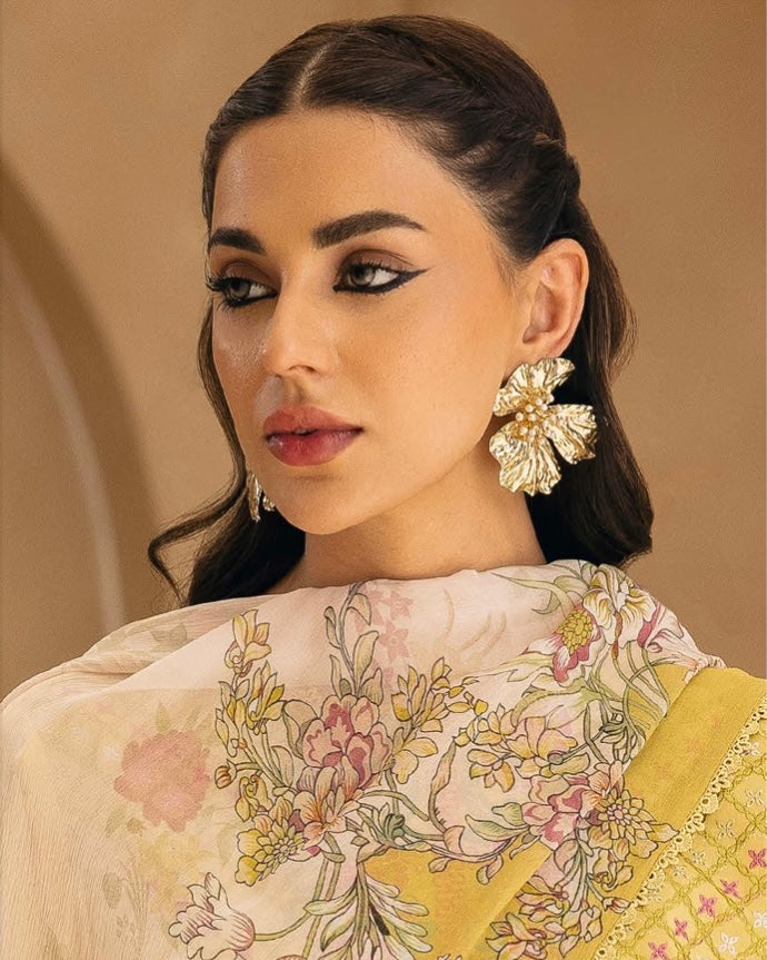 GullJee Sitara Noor | Embroidered Lawn | Design 6