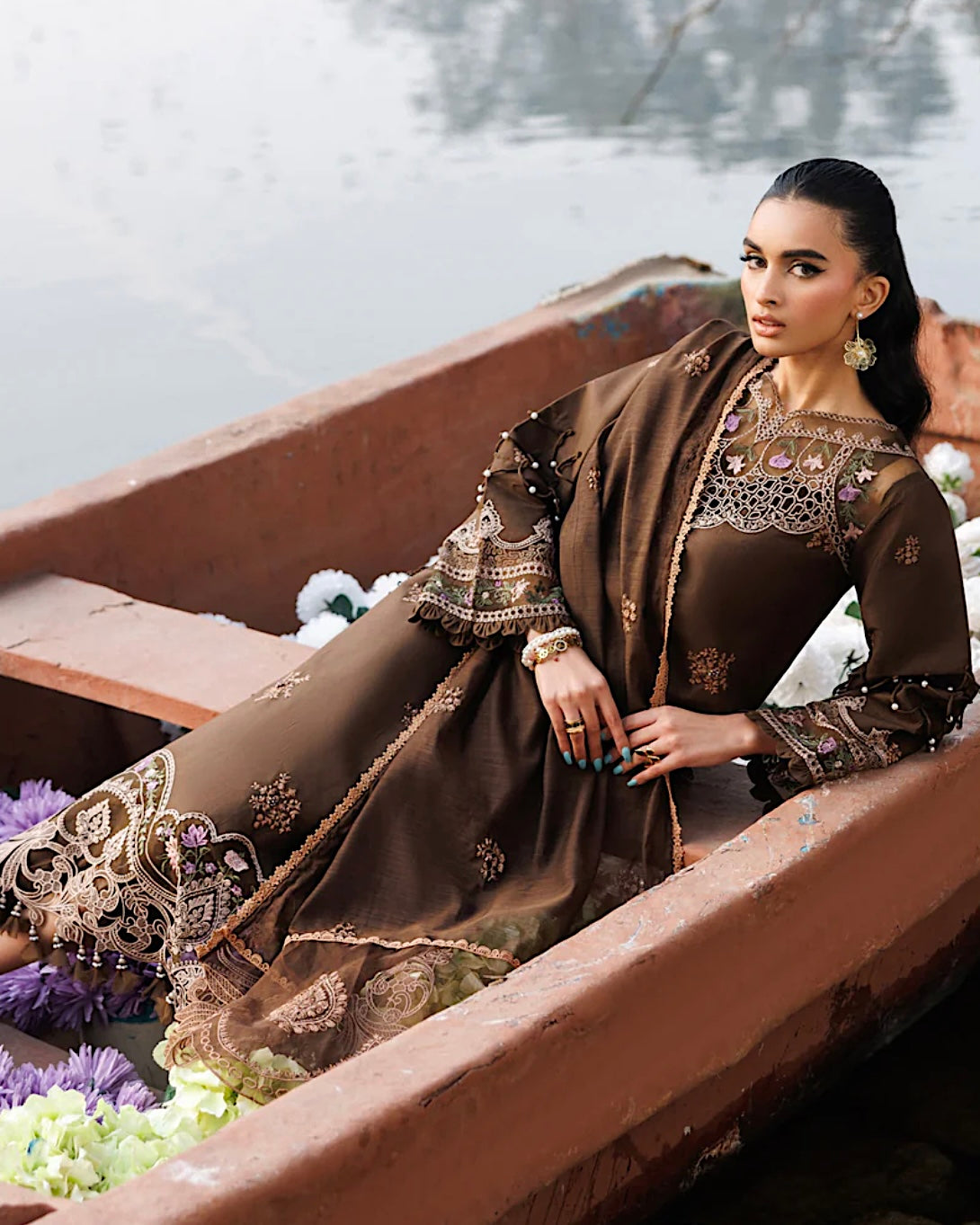 Parishay Shangrila Vol 2 | Embroidered Luxury Lawn | Design 6