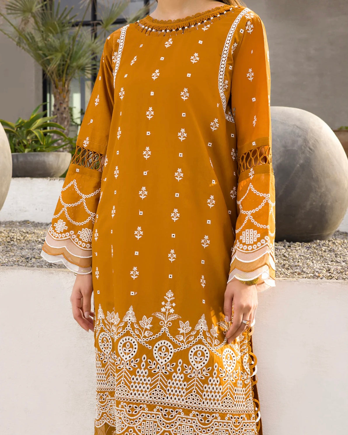 Zellbury Chikankari | Premium Cotton | Design 74