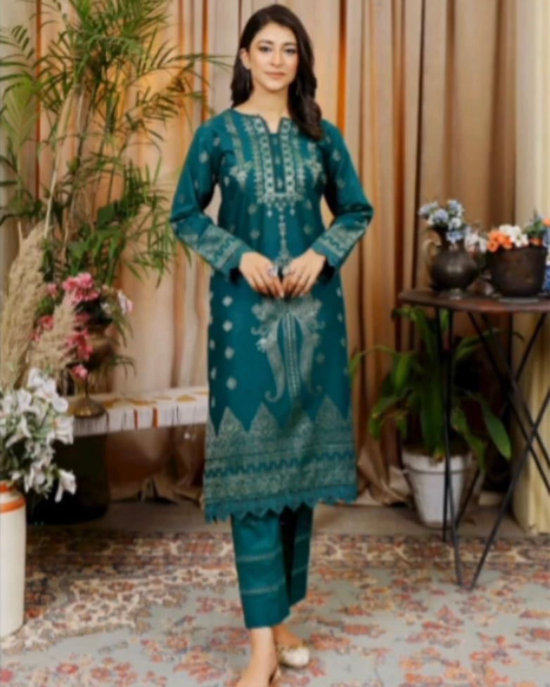 Johra Mehri | Banarsi Jacquard Lawn 2pc | Design 750