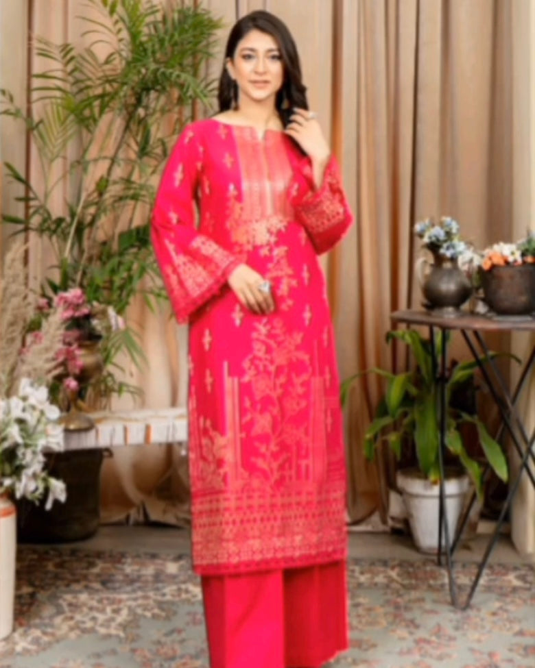 Johra Mehri | Banarsi Jacquard Lawn 2pc | Design 755