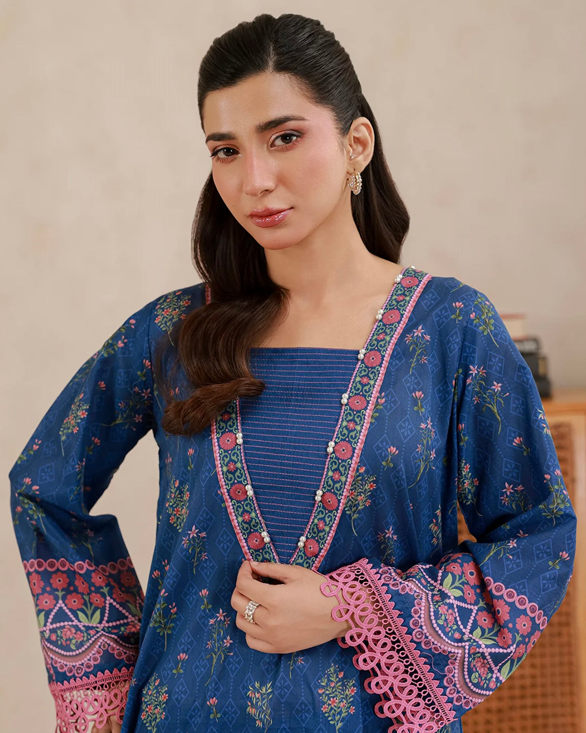 Zellbury | Printed Lawn 3pc | Design 756
