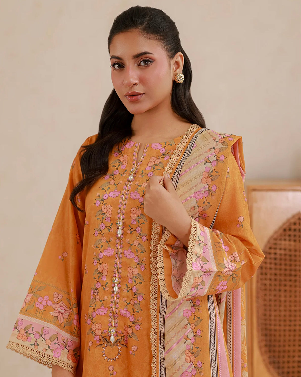 Zellbury | Printed Lawn 3pc | Design 758