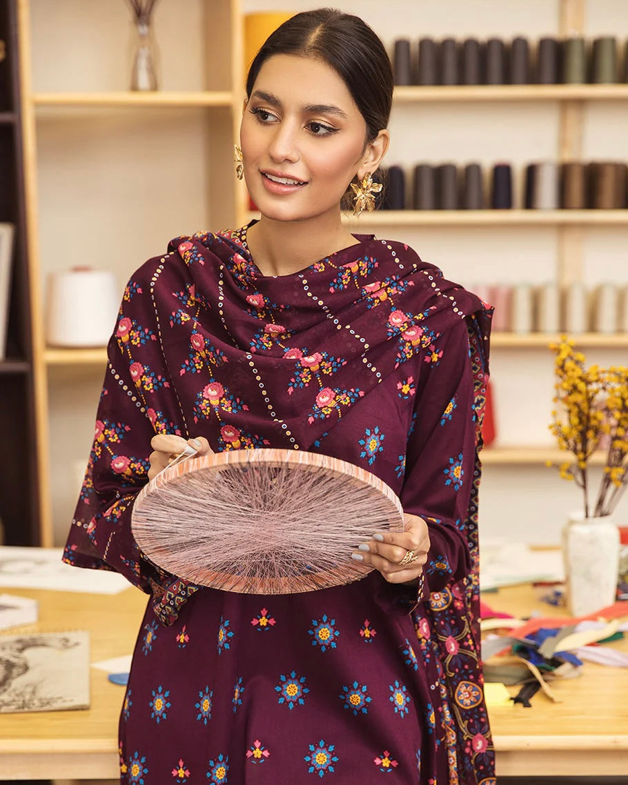 Nishat | Printed Lawn 3pc | Design 75