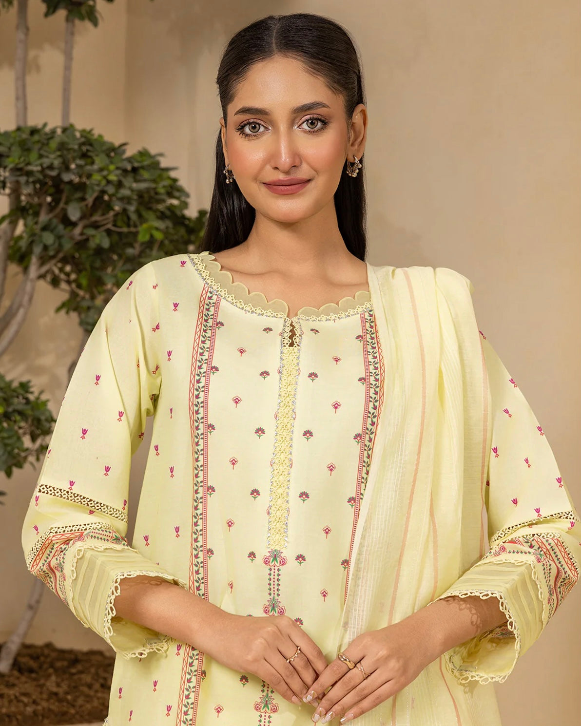 Zellbury | Printed Dobby Lawn 3pc | Design 770
