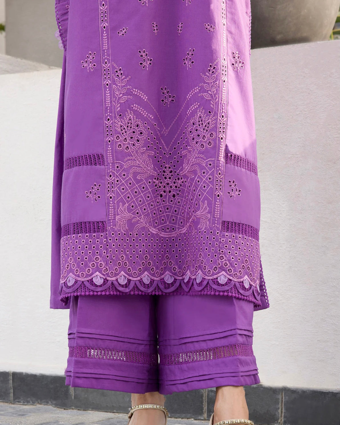 Zellbury Chikankari | Premium Cotton | Design 77