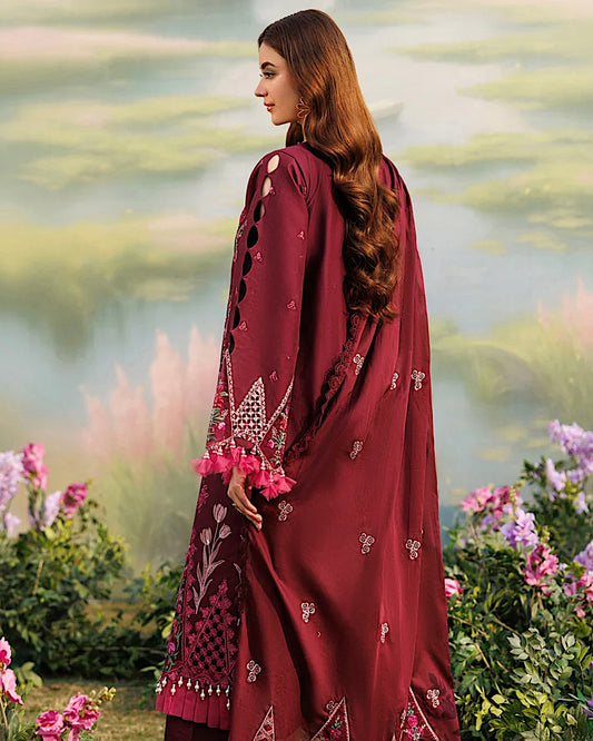 Parishay Shangrila Vol 2 | Embroidered Luxury Lawn | Design 7