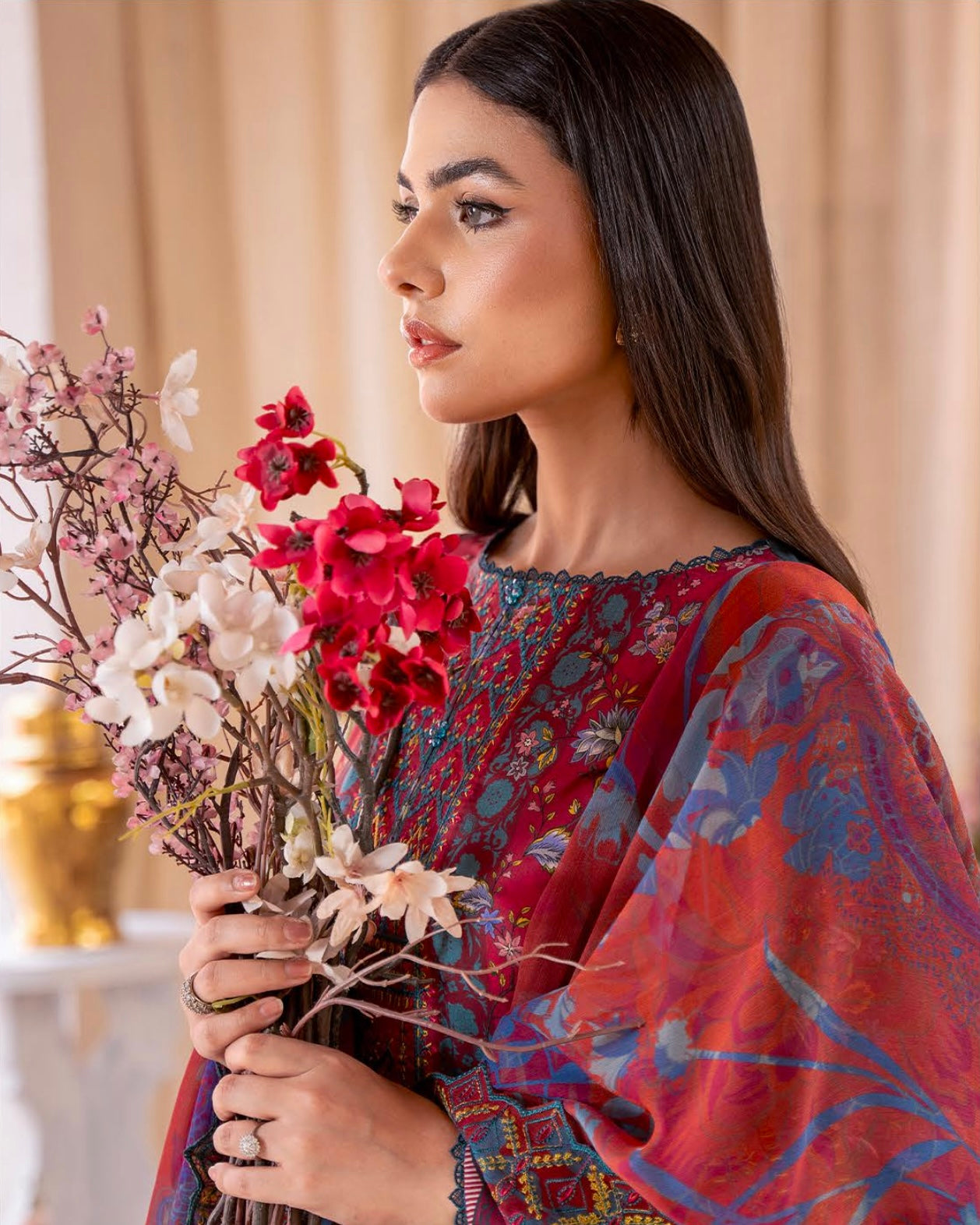Rang Pasand by GullJee | Design 7 | Embroidered Lawn 3pc