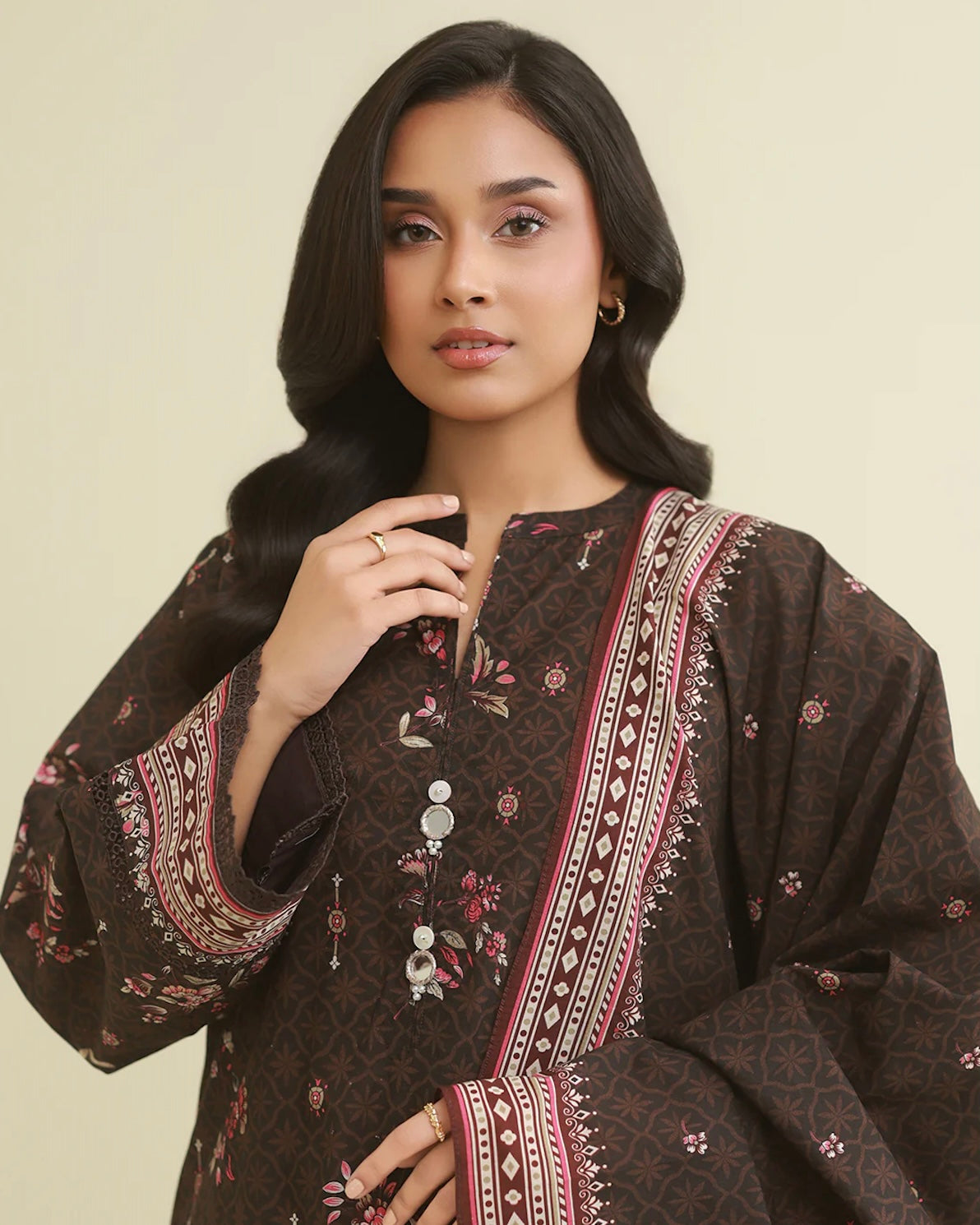 Zellbury | Printed Lawn 2pc | Design 804