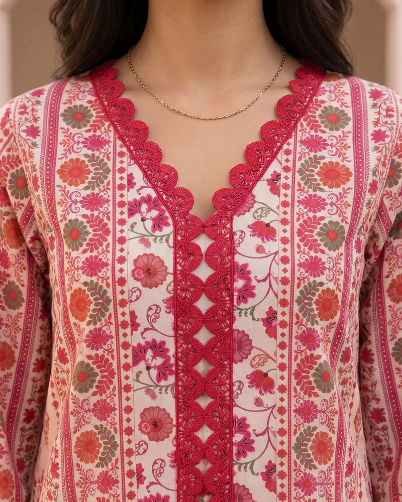 Zellbury | Printed Lawn 3pc | Design 8109