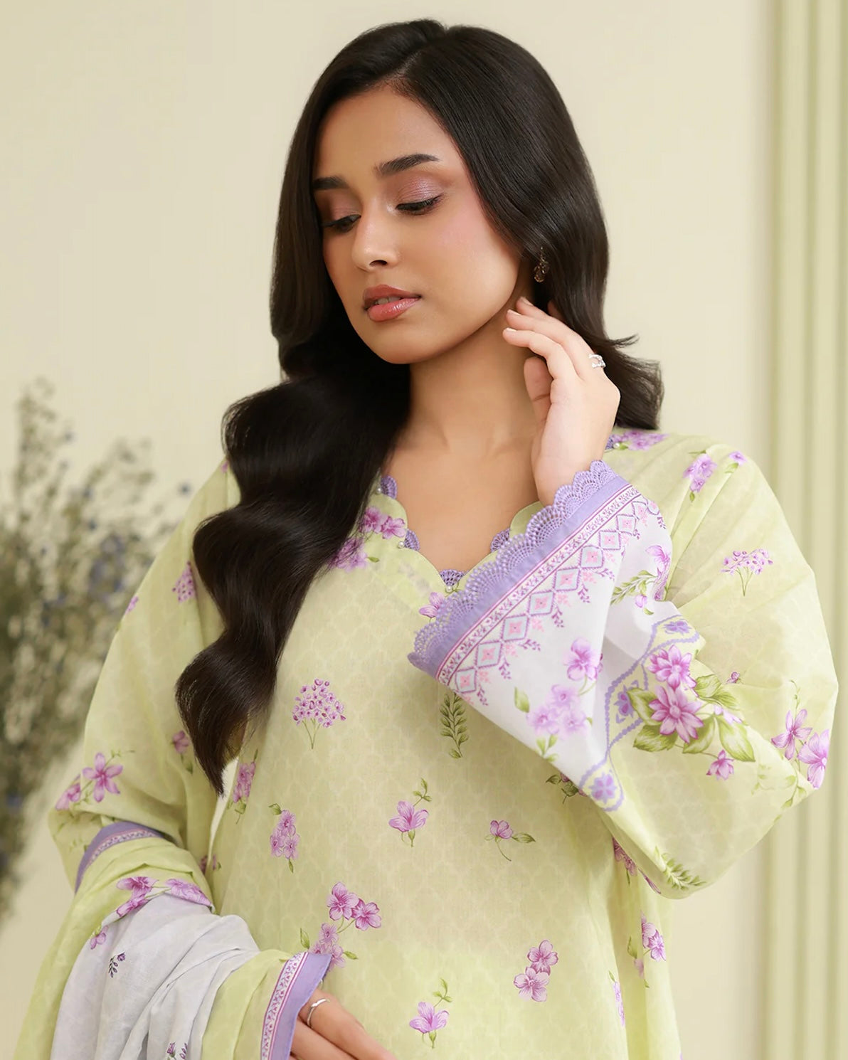 Zellbury | Printed Lawn 3pc | Design 828
