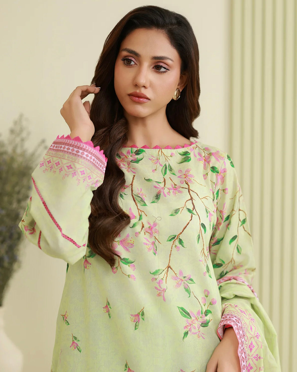 Zellbury | Printed Lawn 3pc | Design 884