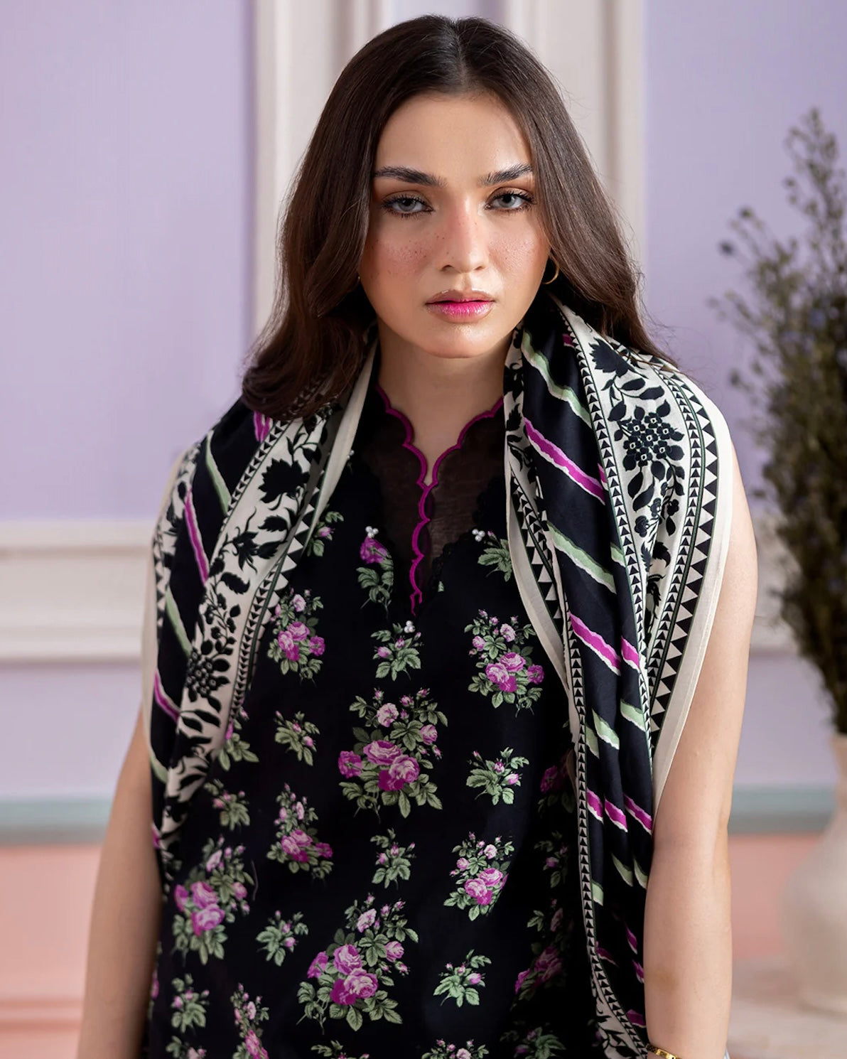 Zellbury | Printed Lawn 3pc | Design 886