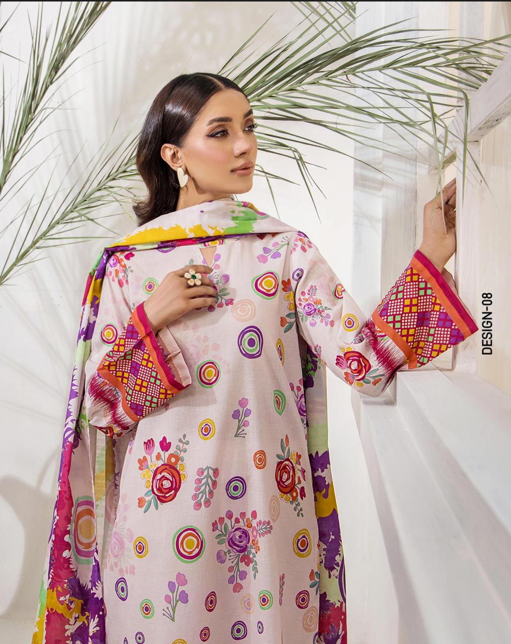 GullJee Design 8 | Embroidered Trouser