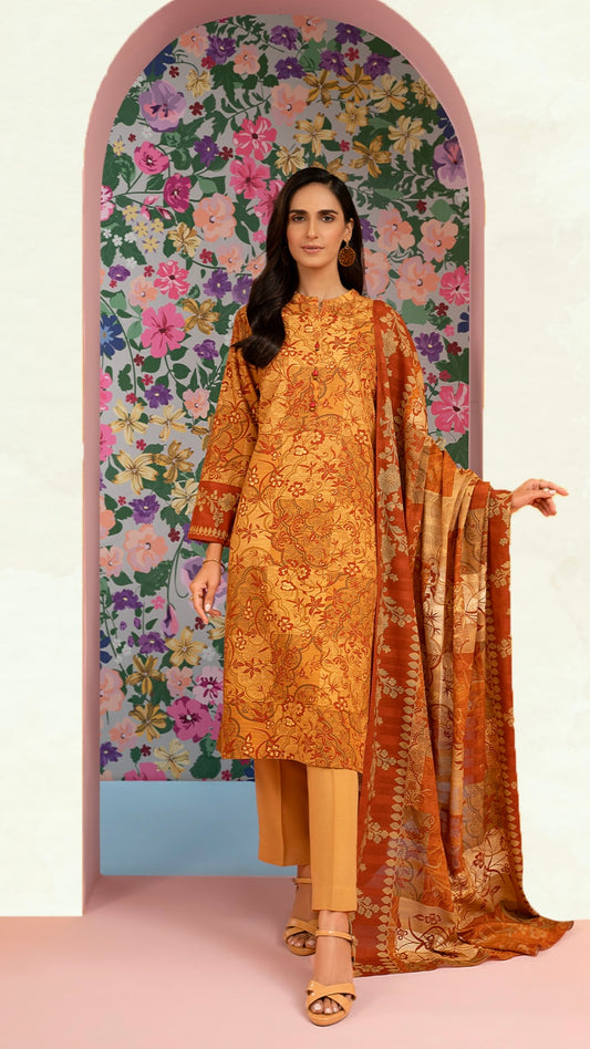 Nishat Vol 8 | Lawn 3pc | Design 8