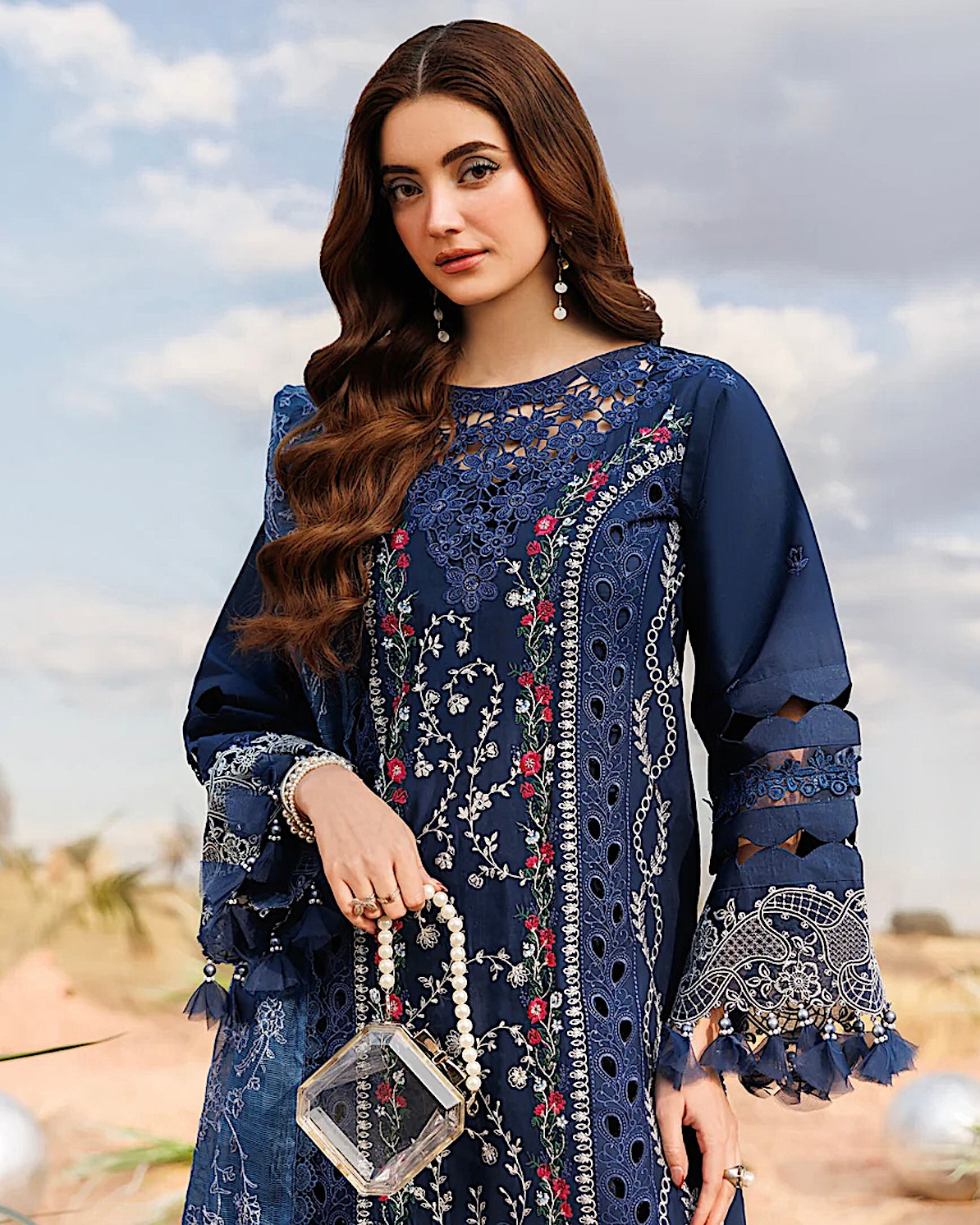 Parishay Shangrila Vol 2 | Embroidered Luxury Lawn | Design 8