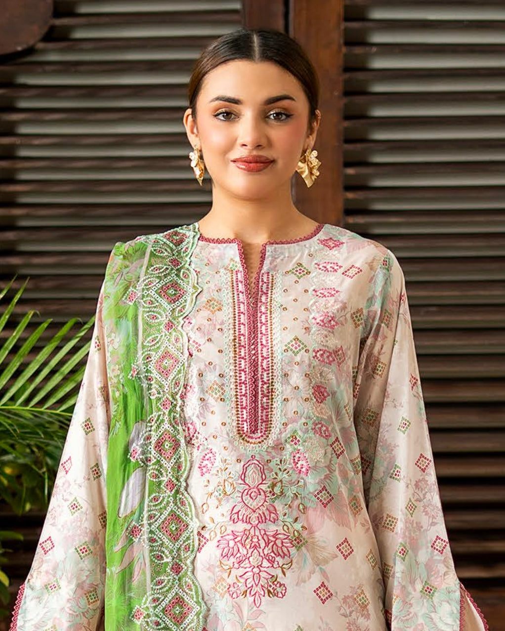 GullJee Rang Pasand | Embroidered Lawn | Design 8