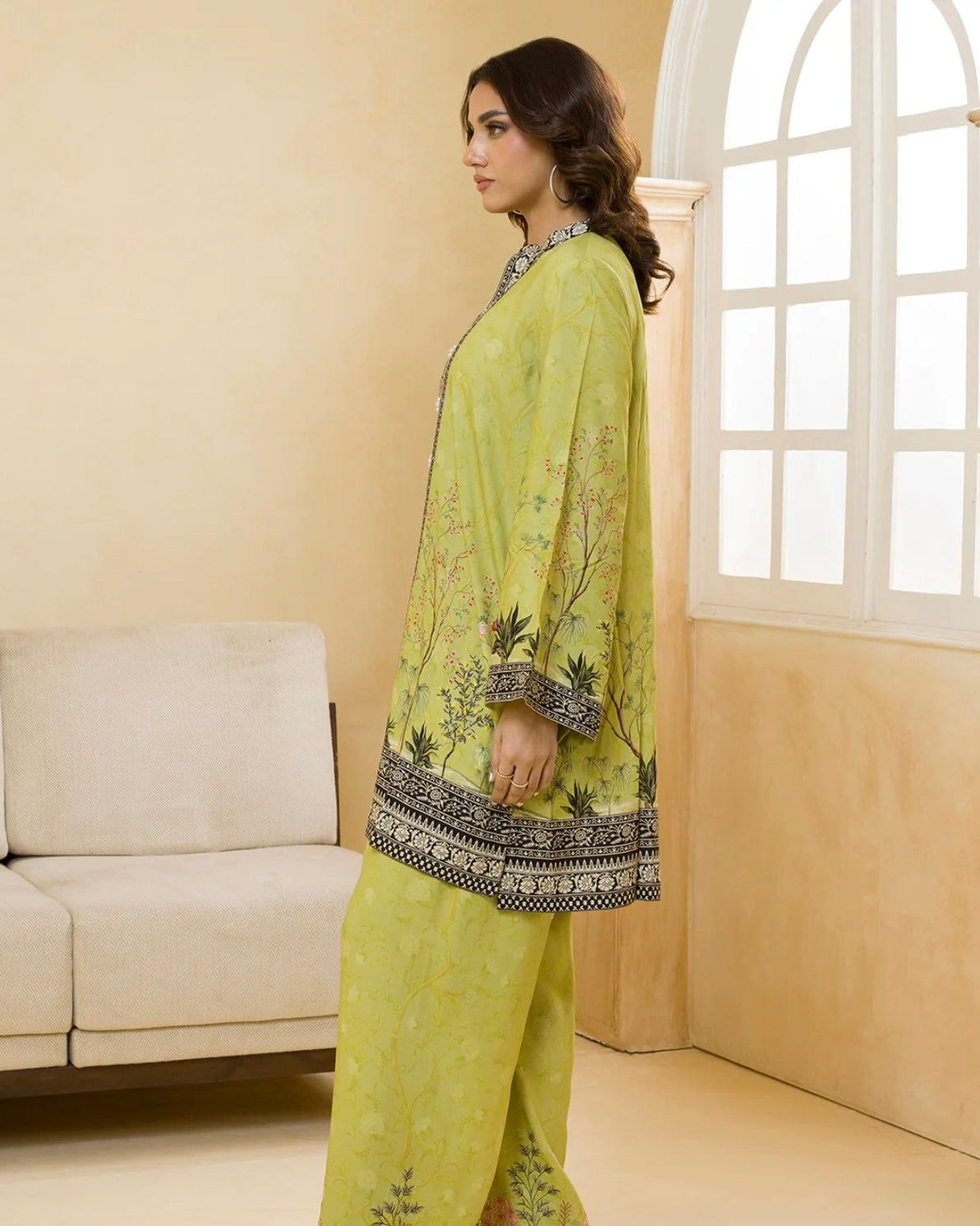 Zellbury | Embroidered Linen 2pc | Design 92