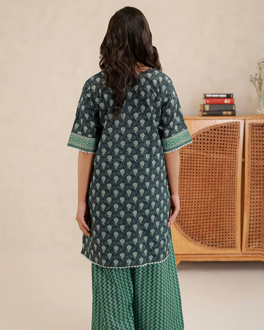 Zellbury | Printed Lawn 2pc | Design 998