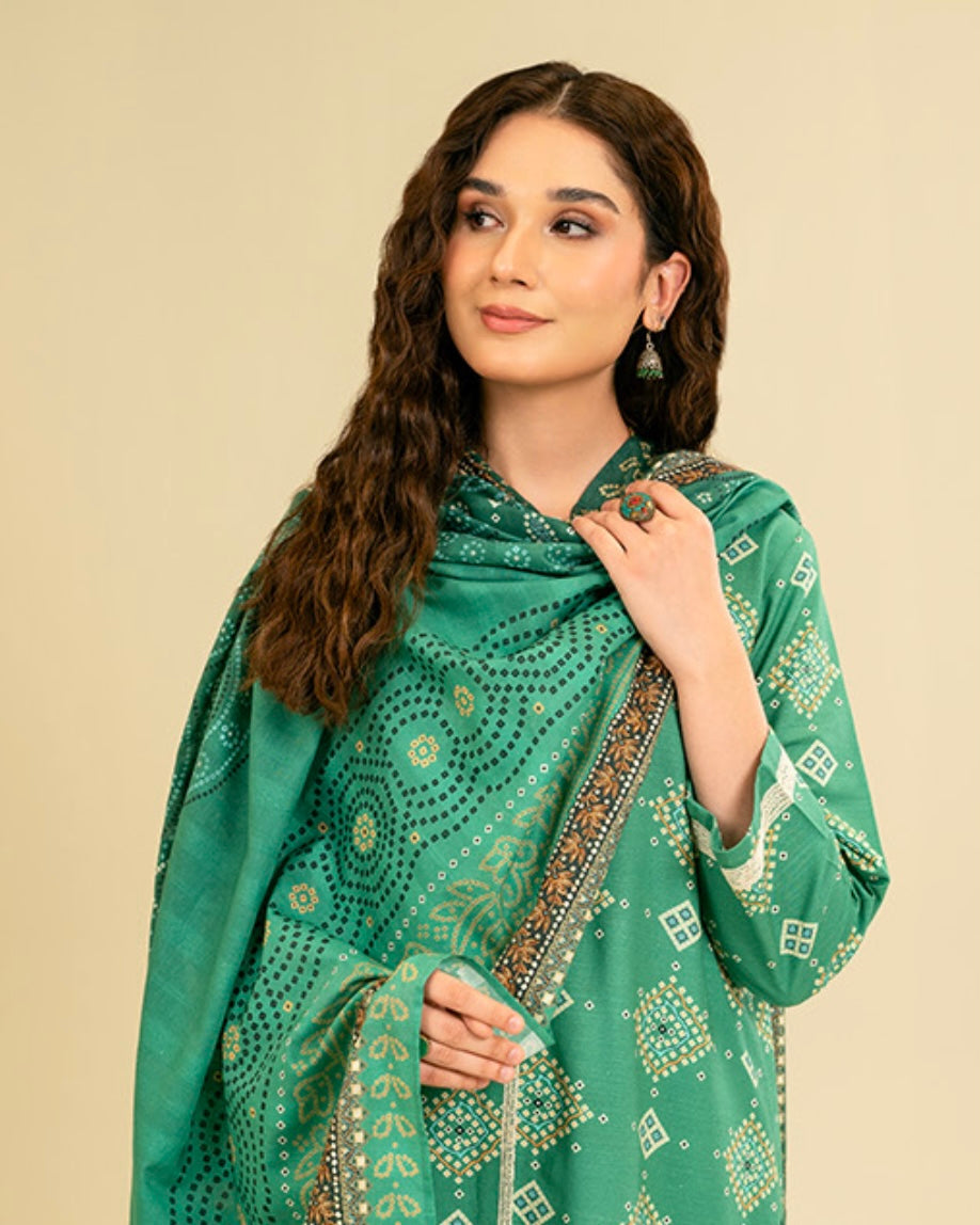 Nishat Vol 8 | Lawn 3pc | Design 9