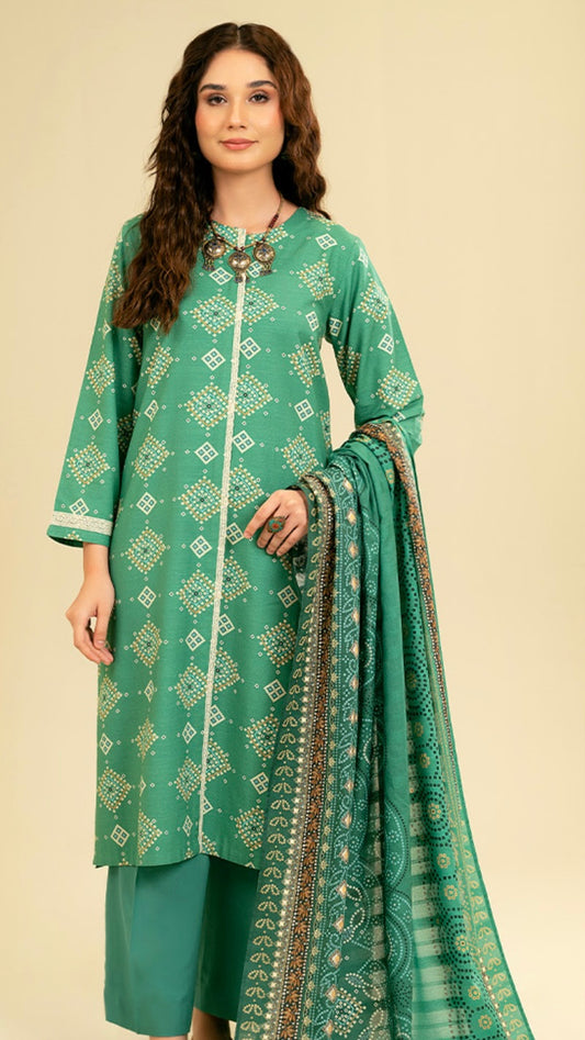 Nishat Vol 8 | Lawn 3pc | Design 9