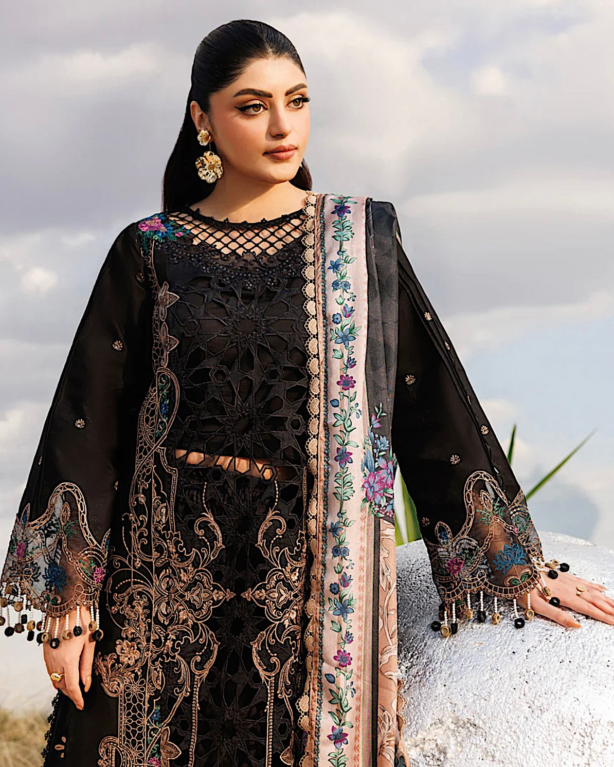 Parishay Shangrila Vol 2 | Embroidered Luxury Lawn | Design 9