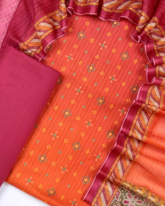 Bin Saeed | Printed Lawn 3pc | Design 11