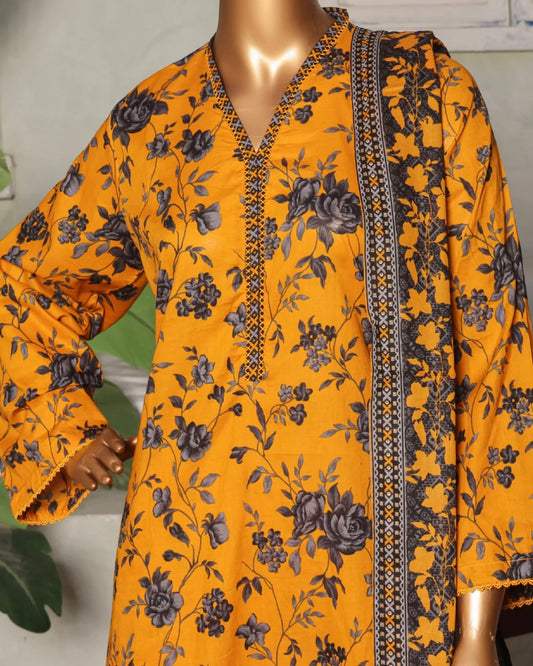 Bin Saeed | Printed Lawn 3pc | Design 8