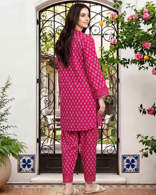 Limelight | Printed Lawn 1pc | U4961 Red