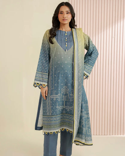 Zellbury | Printed Lawn 3pc | Design 1005