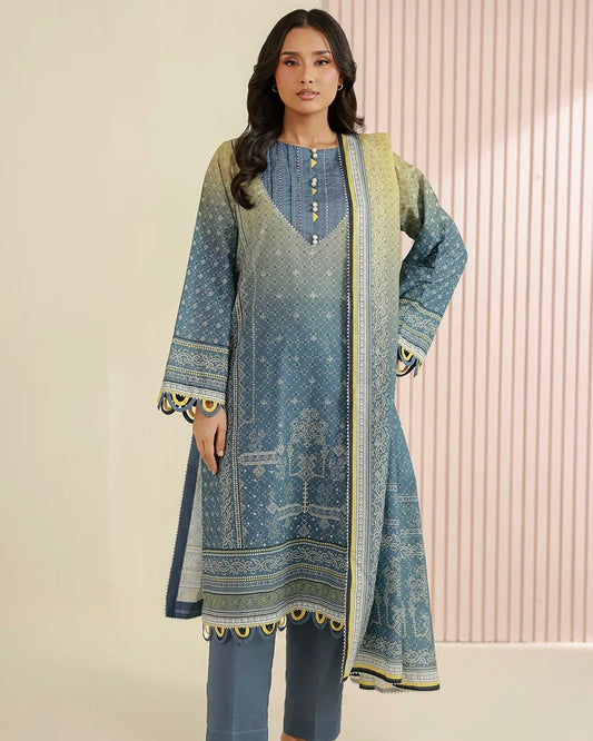 Zellbury | Printed Lawn 3pc | Design 1005