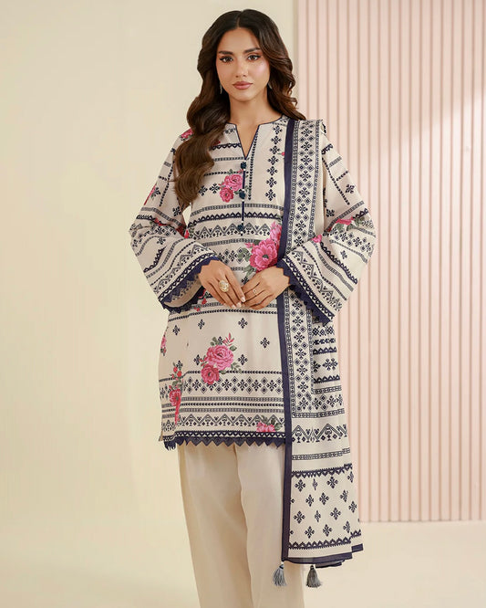 Zellbury | Printed Lawn 3pc | Design 1007